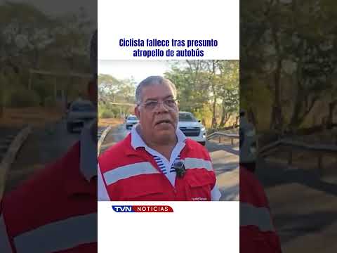 CICLISTA FALLECE TRAS PRESUNTO ATROPELLO DE AUTOBÚS EN BELÉN DE CARRILLO | TVN NOTICIAS