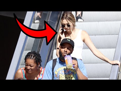 AWKWARD PHONE CALLS ON THE ESCALATOR 5!!