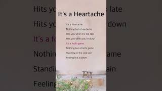 Download lagu It's a Heartache | Bonnie Tyler #lyrics mp3