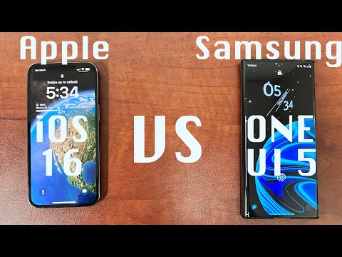 Samsung One UI 5.0 vs Apple iOS 16 COMPARISON - WHICH IS THE BEST?