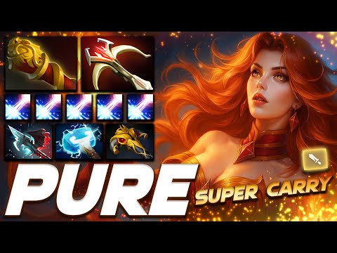 Pure Lina Super Carry - Dota 2 Pro Gameplay [Watch & Learn]