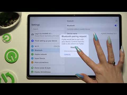 How to Connect via Bluetooth on HUAWEI MatePad Pro 12.6 – Pair Devices Easily