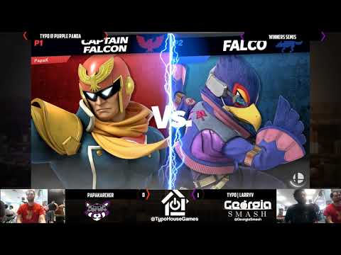 Panda Smash Mondays 6/24/19 - PapaKarcher(K. Rool/Falcon) VS LarryV(Falco) - Winners Semis