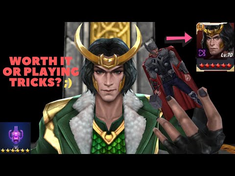 T3 LOKI AGENTS OF ASGARD vs KNULL LEGEND 4 & EBONY 99 but i have no idea of what i'm doing - MFF