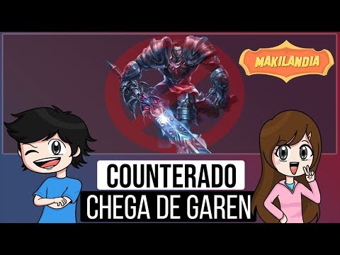 🔴 Chega de GAREN, COUNTERADO! - Como counterar GAREN S8 - Makilandia
