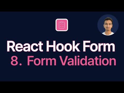 React Hook Form Tutorial 1 Introduction