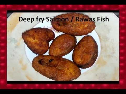 Salmon / Rawas Fish Deep Fry | New method of Fish fry | Marathi Recipe | Shubhangi Keer Video