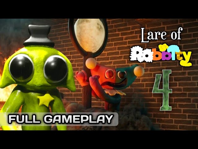LARE OF RABBITY 4 FULL GAMEPLAY + ALL JUMPSCARES | NEW BANBAN FANGAME