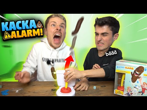 TWO grown-ups play POOP ALARM (Rewi Tests Children's Games #1)