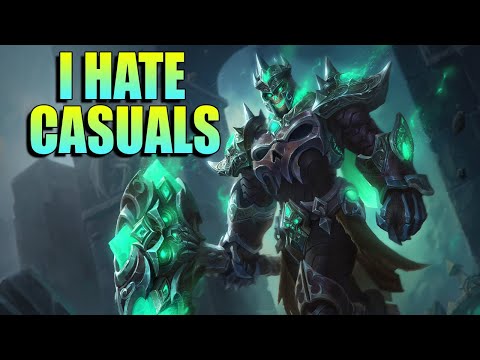 I AM NEVER PLAYING CASUALS EVER AGAIN. NEW THOR SKIN! - SMITE Bronze ranked Slash