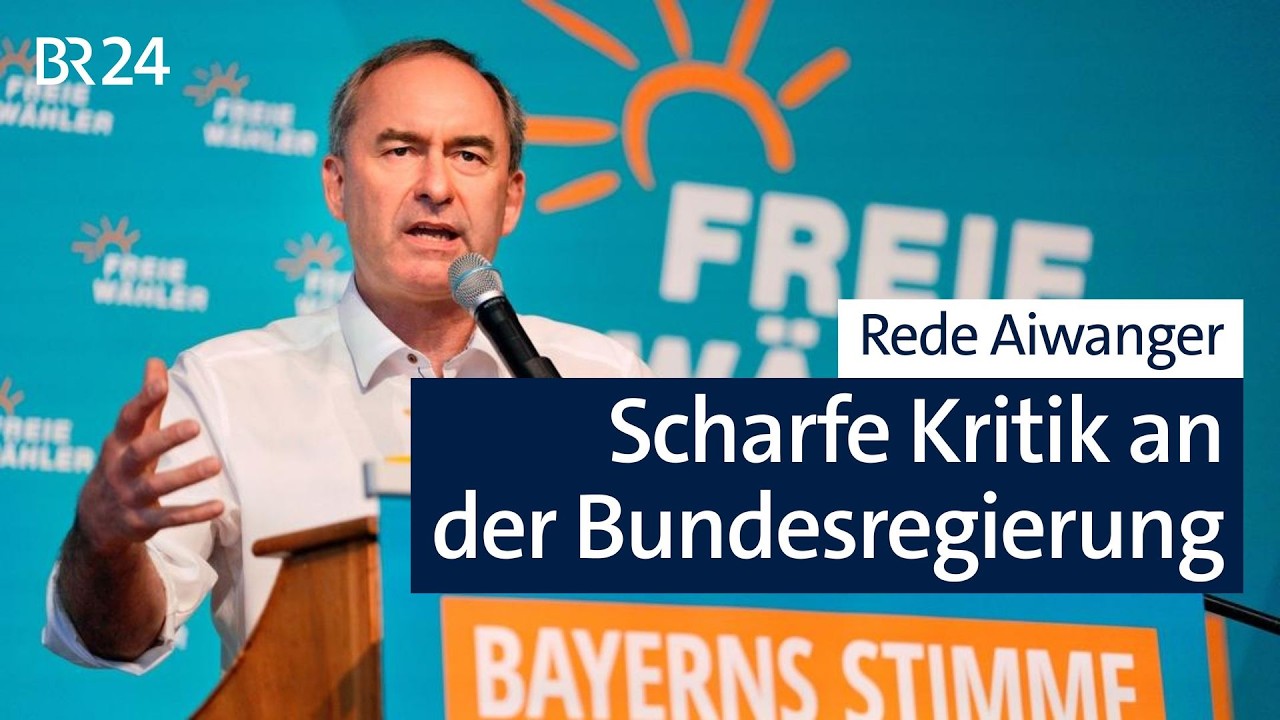 Rede von Hubert Aiwanger bei der Landesversammlung der Freien Wähler 2026 | BR24