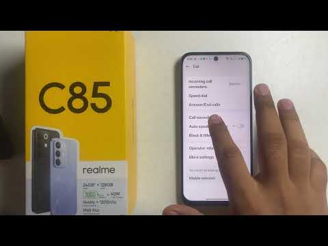 Realme C85/C85 Pro: How to Delete Call recordings