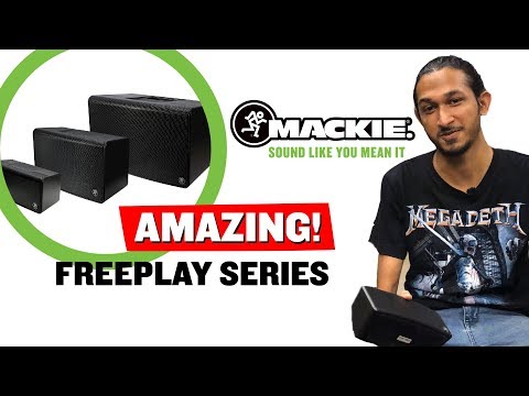 Демонстрация акустических систем Mackie FreePlay
