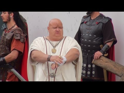 Drumul Crucii Bucuresti 2014. Pilat din Pont osandeste