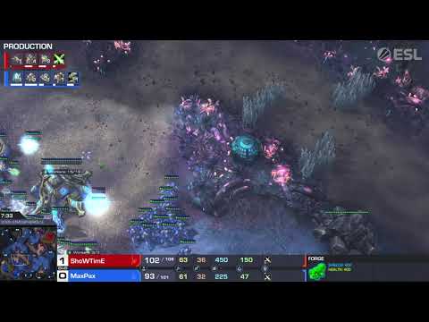 Starcraft 2 Romania EPT Open Cup #95 Europe ShoWTimE Vs. MaxPax Mach 2