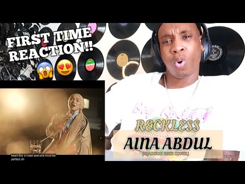 FIRST TIME HEARING AINA ABDUL - RECKLESS (MADISON BEER) REACTION | HER VOICE IS AMAZING 😱😩