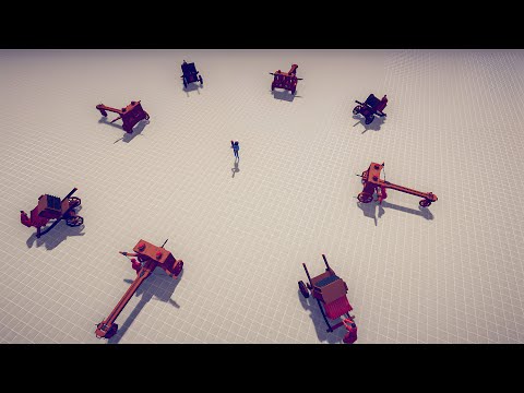 50/50 Ballista And Hwacha VS Every Units - Totally Accurate Battle Simulator | TABS