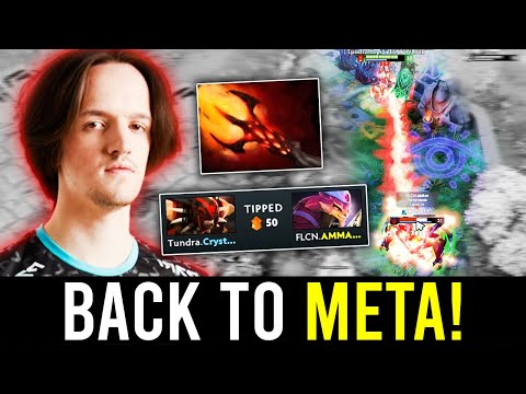 "How CRYSTALLIS destroyed FALCONS with BLOODSEEKER CARRY DAGON.."