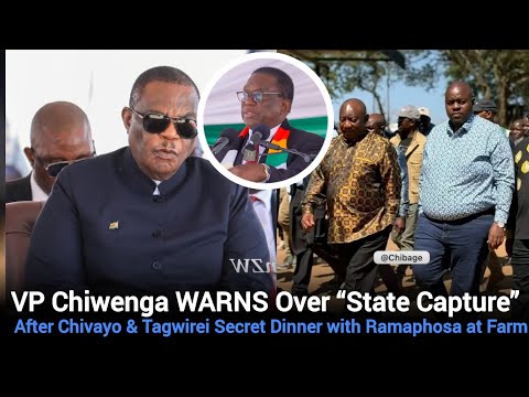 VP Chiwenga Warns of State Capture After Chivayo-Tagwirei Secret Dinner with Ramaphosa