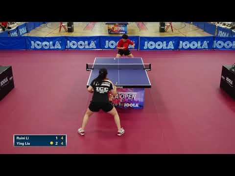 2018 JOOLA LA Open - Womens Singles Final - Ruini Li vs Ying Liu (Highlights)