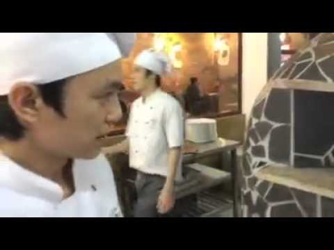 Xây lò pizza kiểu Ý 