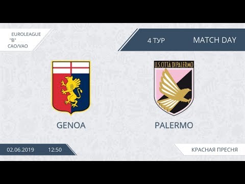 AFL19. EuroLeague. CAO/VAO. Division B. Day 4. Genoa - Palermo