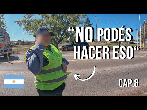 Me PARA la POLICÍA CAMINO a la PATAGONIA – NEUQUÉN en MOTO - Sudamérica en Moto Ep.8