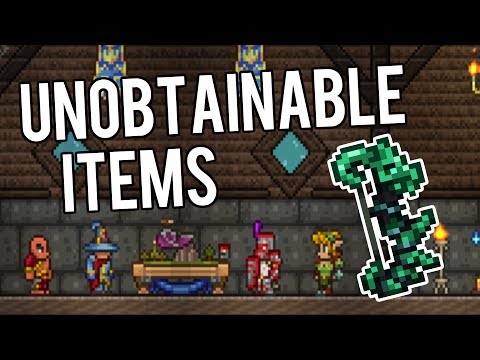 7 Hidden Unobtainable items in Terraria 1.3.4
