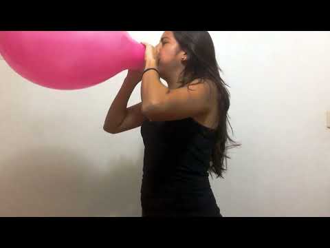 Lovely pink blow to pop