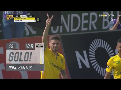 Goal | Golo Nuno Santos: Paços de Ferreira (2)-0 Marítimo (Liga 21/22 #29)