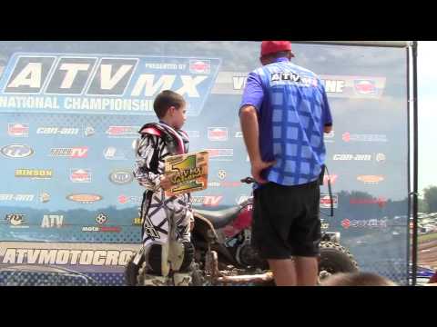 Bryce Ford #44 wins 50 CVT Podium at Sunday Creek