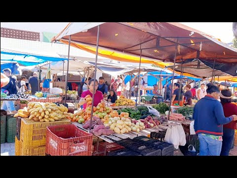 FEIRA LIVRE EM UBAJARA CEARA 