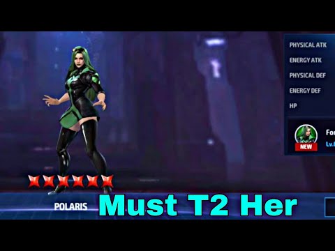 Polaris Must Need T2? Rank Up Complete And important Tips 2022 - Marvel Future Fight