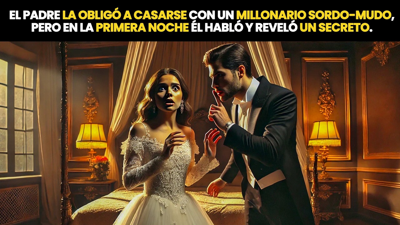 El padre la obligó a casarse con un millonario sordo-mudo, pero en la primera noche ella se asustó