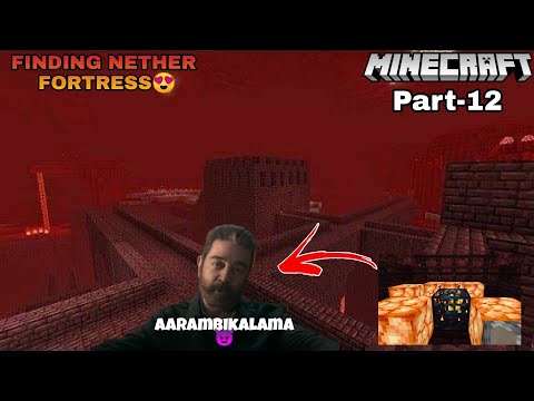 Minecraft pocket edition gameplay | minecraft find nether fortress in tamil | jinesh gaming |part-12