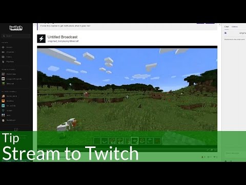 Tip: How to Stream to Twitch From Minecraft