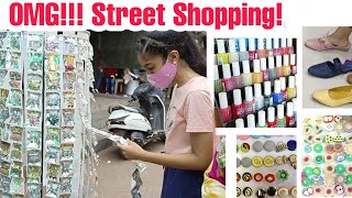 Street Shopping!!!🛍 - LOCAL MARKET😍 | Riya's Amazing World