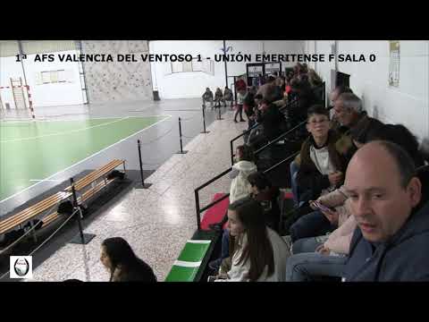 VALENCIA DEL VENTOSO - RESUMEN AFS JUVENIL FÚTBOL SALA - UNIÓN EMERITENSE  (8-02-2020)