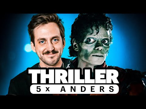 THRILLER von MICHAEL JACKSON in 5 anderen Styles