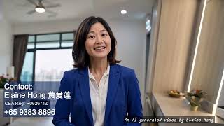 Elaine Hong, a CEA certified Singapore real estate agent
