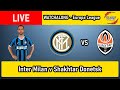 Inter Milan v Shakhtar Donetsk - LIVE Football Watchalong - Europa League