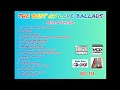 Music Video CD OKE Megamedia VCD Karaoke Logo The Best Of Love Ballads Male Female