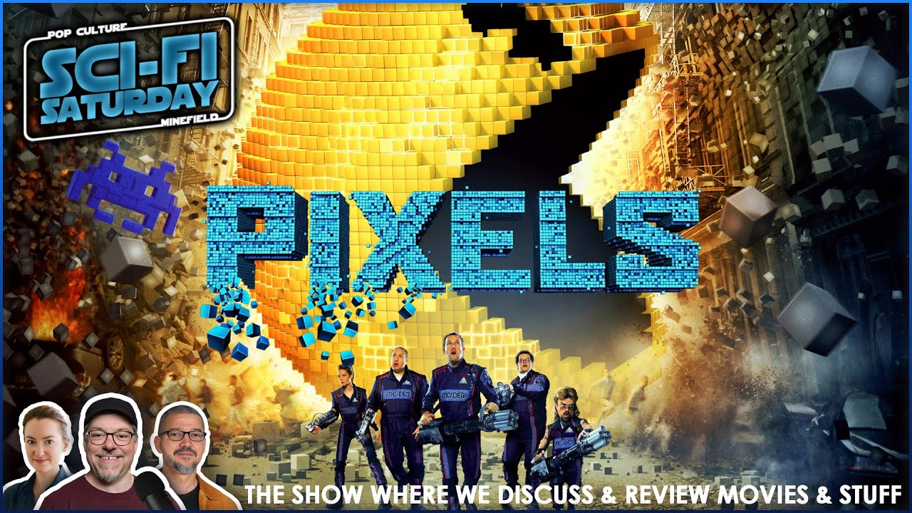 PIXELS (2015) | Kevin James week | Movie Nerds Discuss and Review Great Films