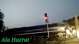 preview picture of video 'Just Missed!!!  110 km/h Killer Action by Ala - Hazrat Express!!!'