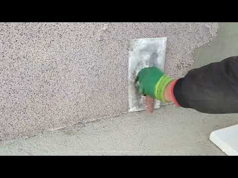 Applying Cultured Plastic (Kulirplast) on Plinth Facade for a Stunning Marble Effect!