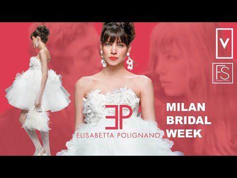 ELISABETTA POLIGNANO 2025 MILAN BRIDAL FASHION WEEK Sì Sposaitalia VERTICAL FULL SHOW