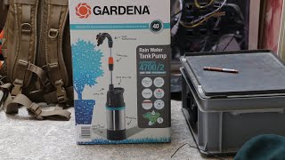 Gardena Inox 4700/2 - Mein Blick auf die Tauchpumpe / Fasspumpe Automatic