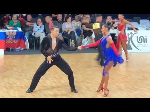 Oleg Chzhen - Alina Ageeva, RUS | World Open in Bratislava 2019, Semi Final, Cha Cha