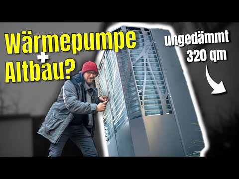 Heat pump doesn't work in old buildings? Pensioner puts it to the test.