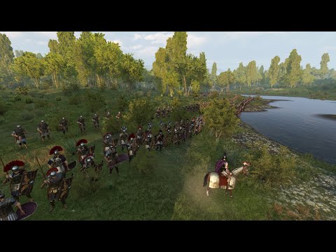 301 Roman Legionaries vs 600 Vlandians | Mount & Blade 2: Brutal Battle!